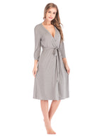 Women's Plunge Tie Front Mini Dress