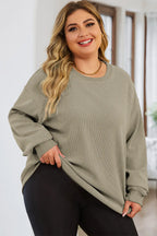 Women's Plus Size Sweatshirt – Dropped Shoulder