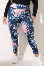 Women's Plus Size Floral Print Legging