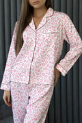 Women's Loungewear Leopard Print Pajama Set