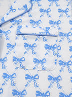 Women's Loungewear Set – Bow Print