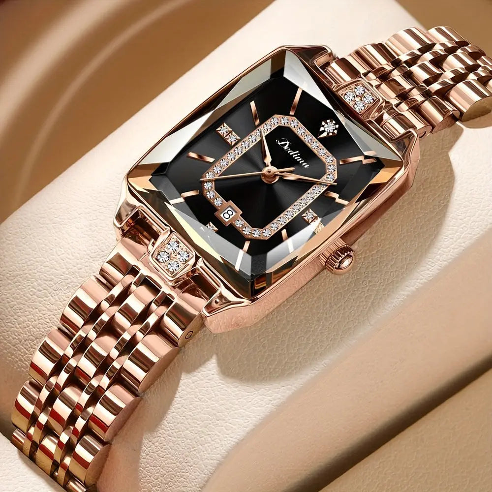 Women's Waterproof Fashion Watch – Slim 7mm, 8 Colors Dropshipman