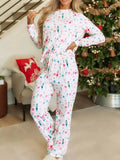 Women's Pants Set – Christmas Print