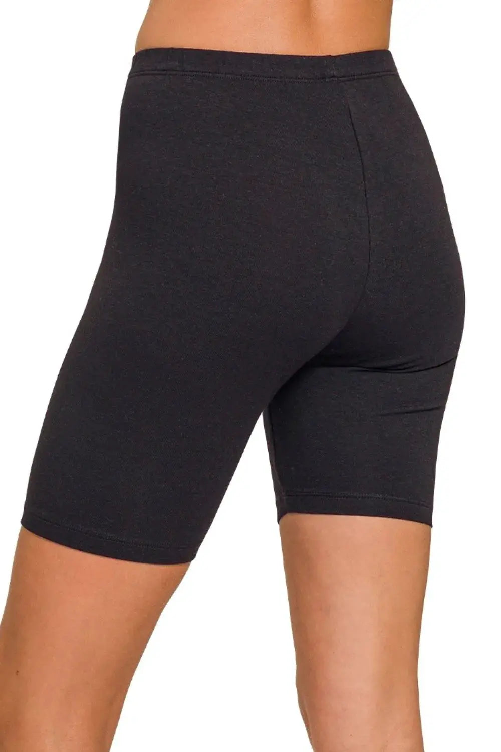 Zenana Premium Biker Shorts High Waist Activewear for Women — Parfymia