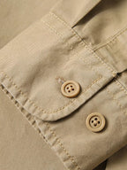 Men's Plus Size Casual Long-Sleeve Shirt