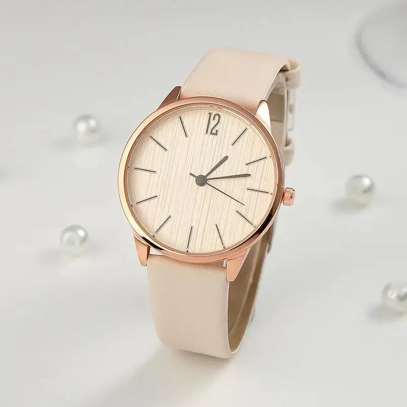Women's Fashion Quartz Watch – Slim & Chic Everyday Timepiece Dropshipman