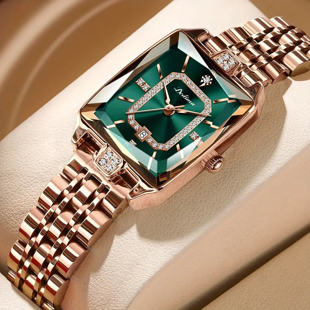 Women's Waterproof Fashion Watch – Slim 7mm, 8 Colors Dropshipman
