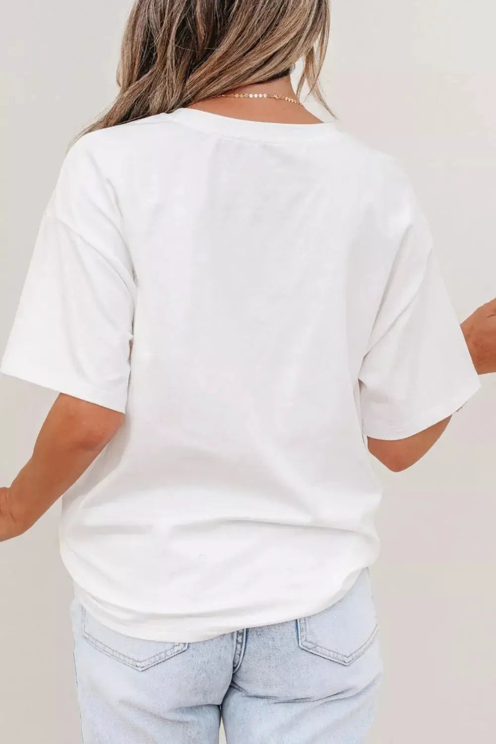 Color Block Chest Pocket Patched Casual Short Sleeve Top by Trendsi