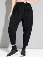 Women's Plus Size Loose Fit Harem Pants