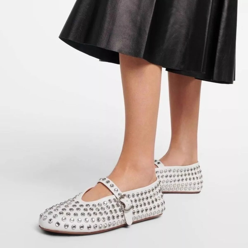 Women's Studded Slip-On Flats