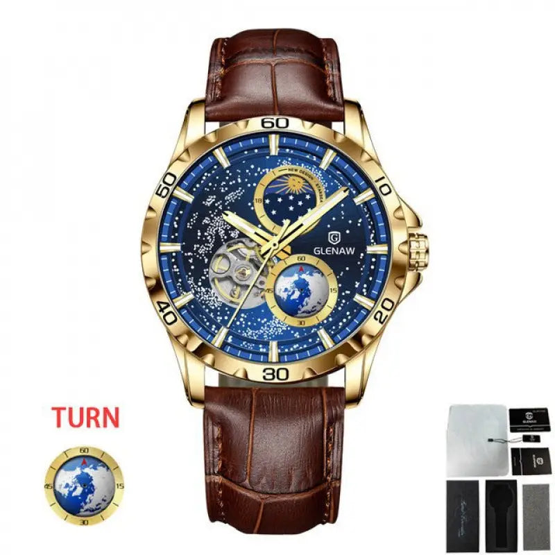 Men's Simple Stainless Steel Quartz Watch Dropshipman