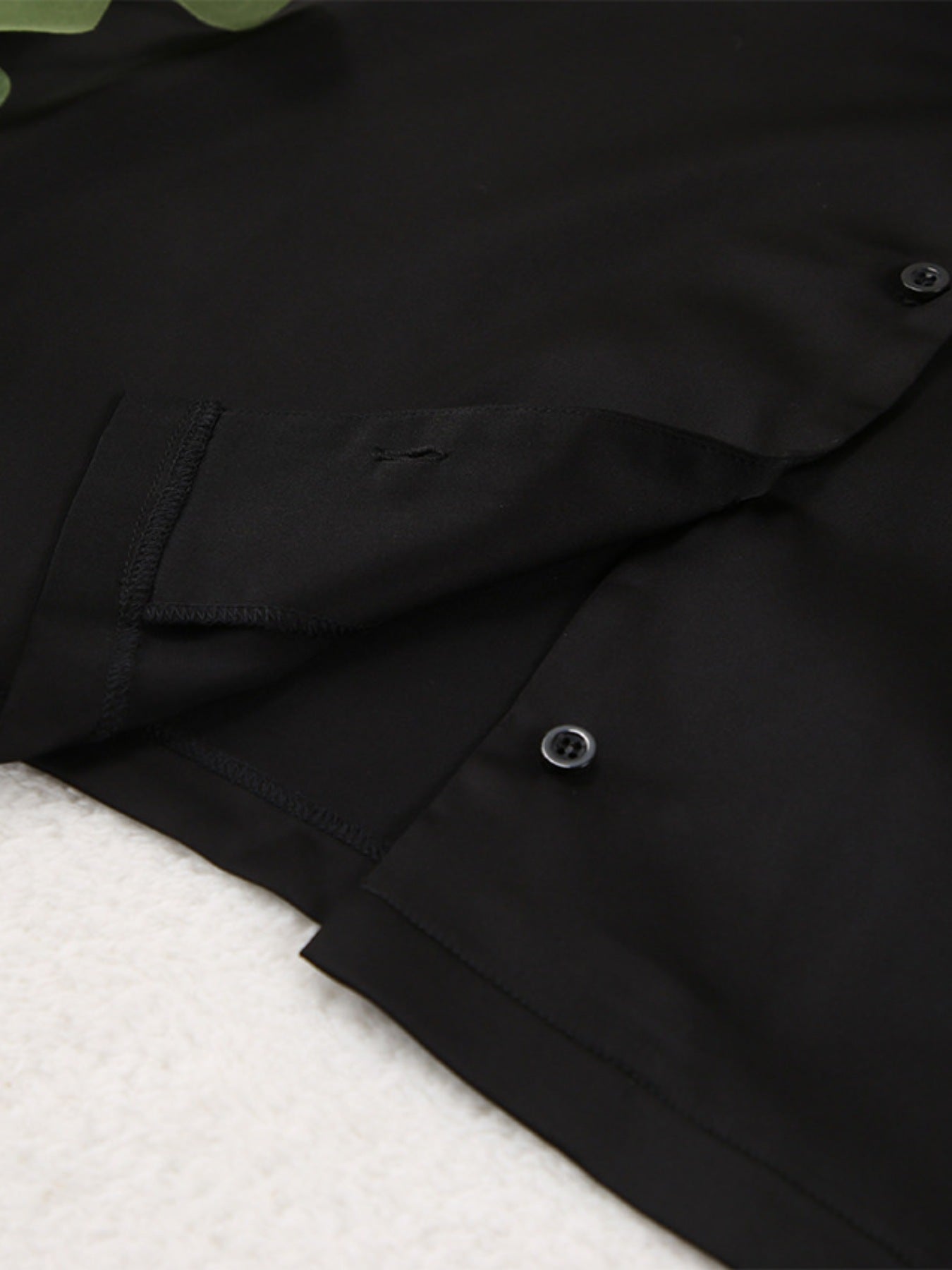 Women's Lounge Set Black Long Sleeve
