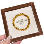 Women's Tiger Eye Beaded Bracelet