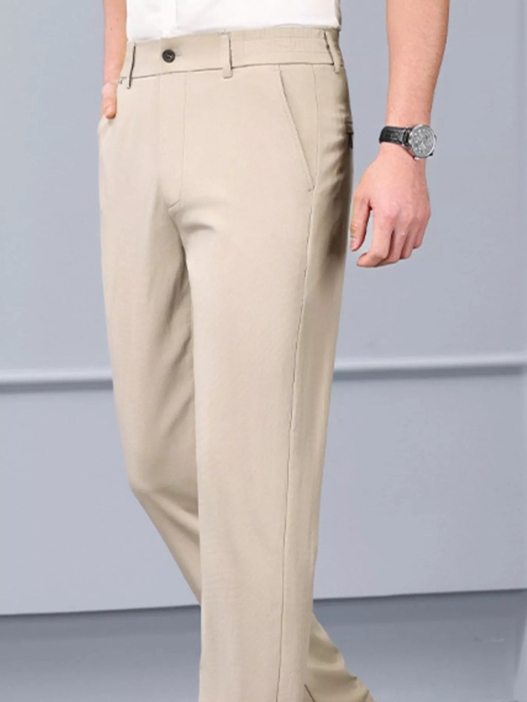 Men's Dress Pants Classic Fit Plus Size