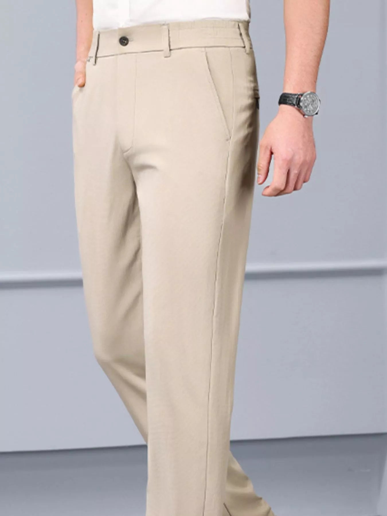 Men's Dress Pants Classic Fit Plus Size