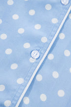Women's Pajama Set – Dotted Print