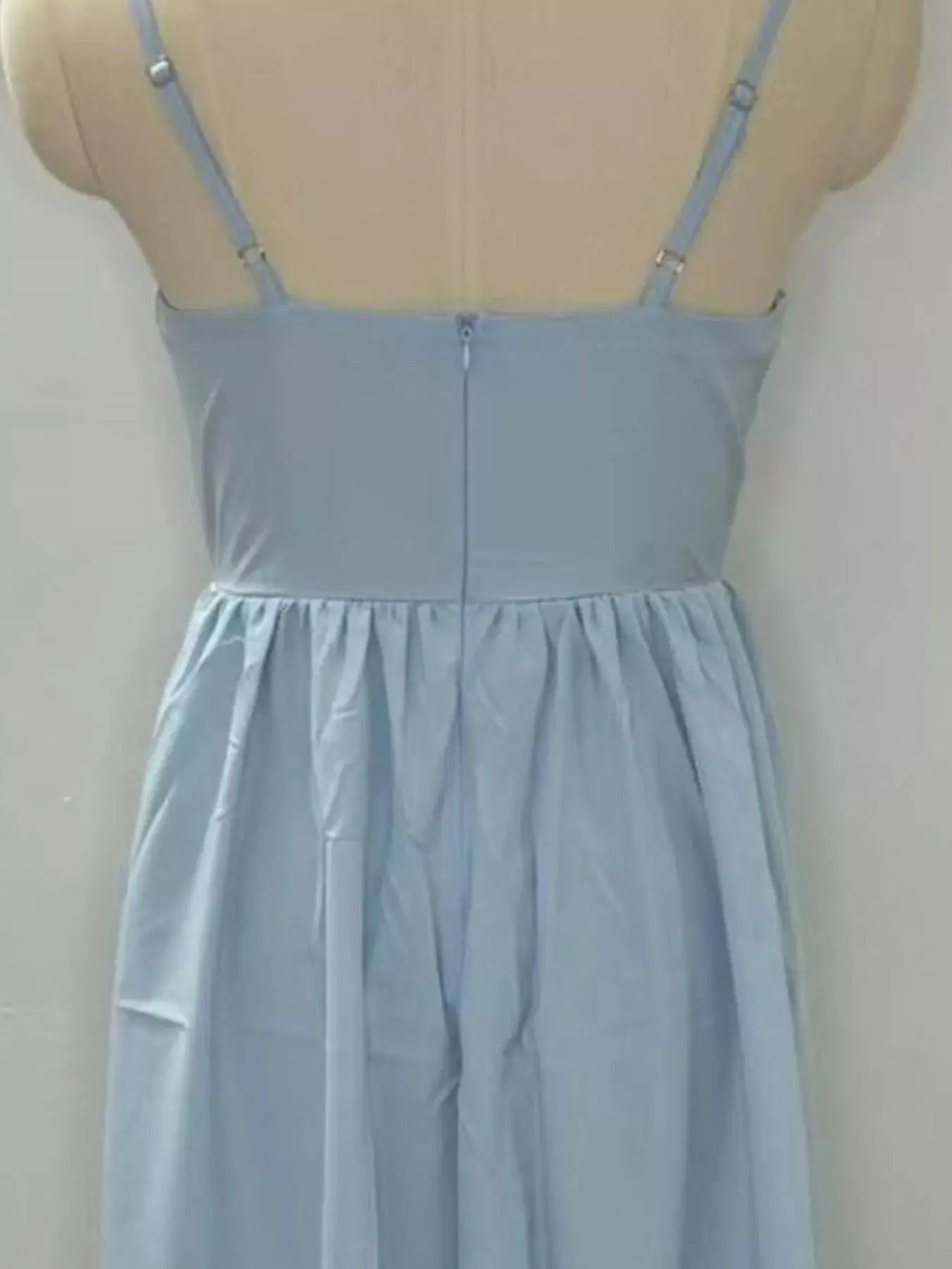 Adjustable Strap Scoop Neck Midi Dress Trendsi
