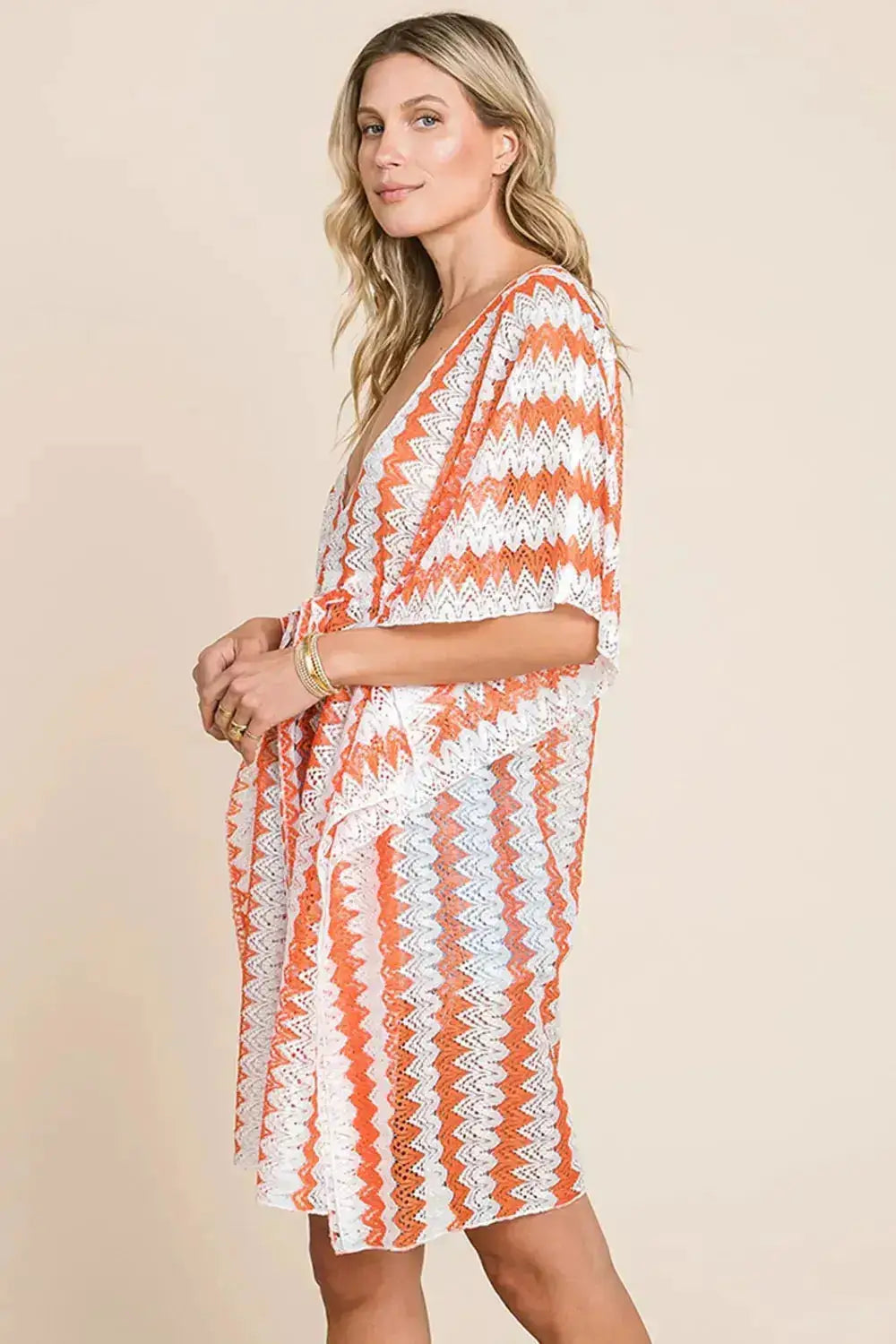 Multi Crochet Lace Cover Up by Cotton Bleu by Parfymia