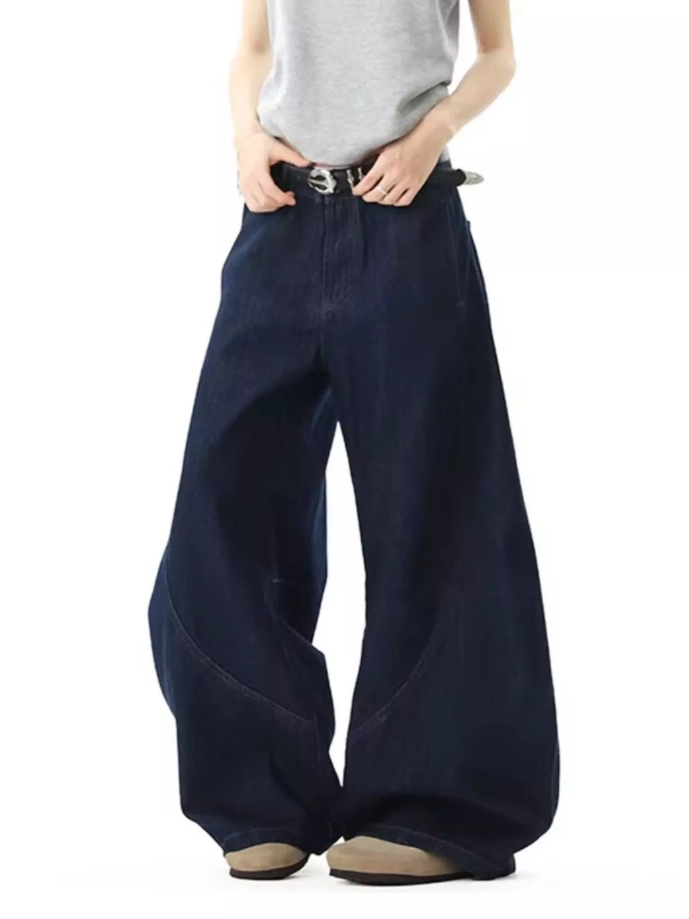 Men's Pants Wide Leg Plus Size