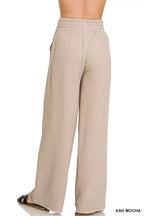 Women's Lounge Pants – Cotton Double Gauze