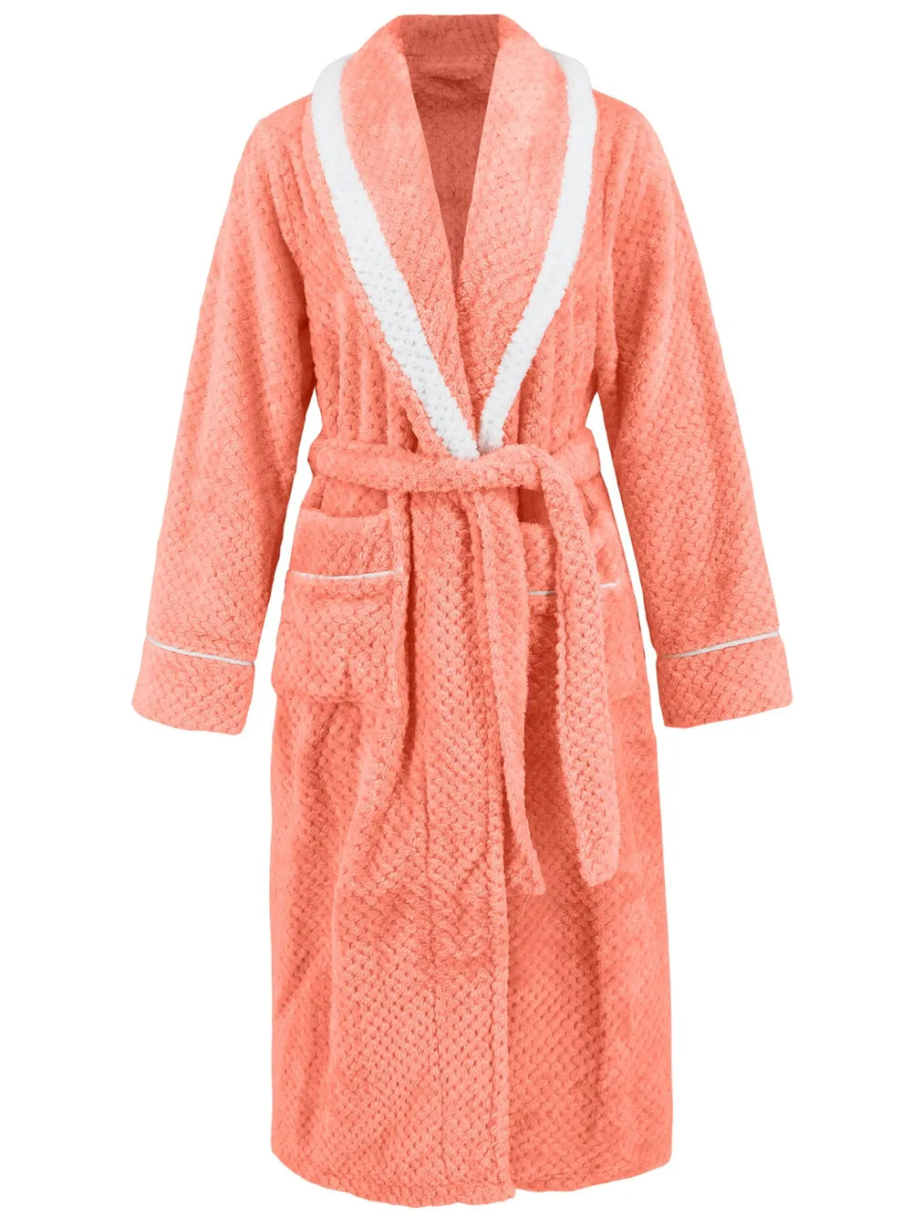 Women's Lounge Nightgown with Contrast Trim