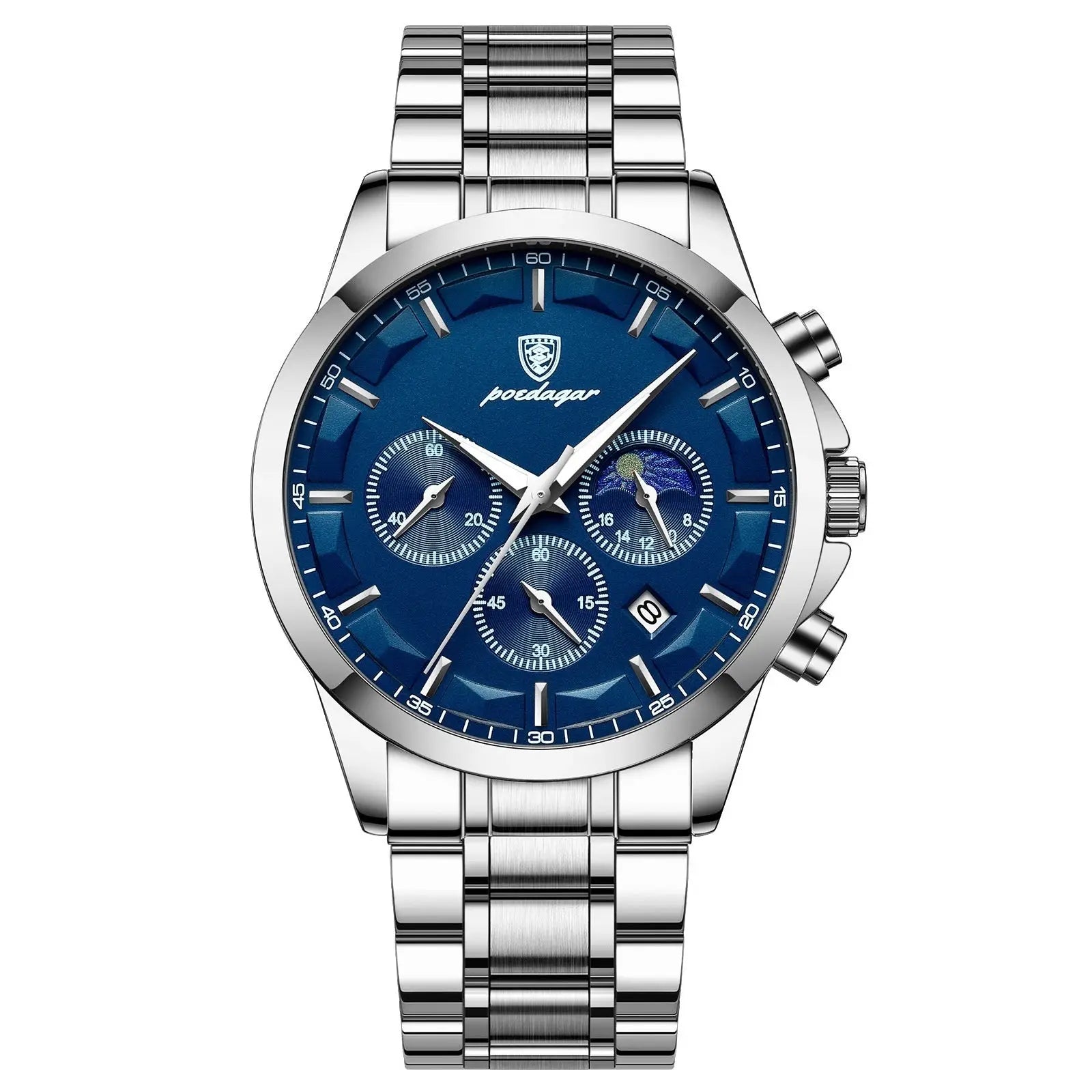 Men's Waterproof Multifunctional Sports Quartz Watch Dropshipman