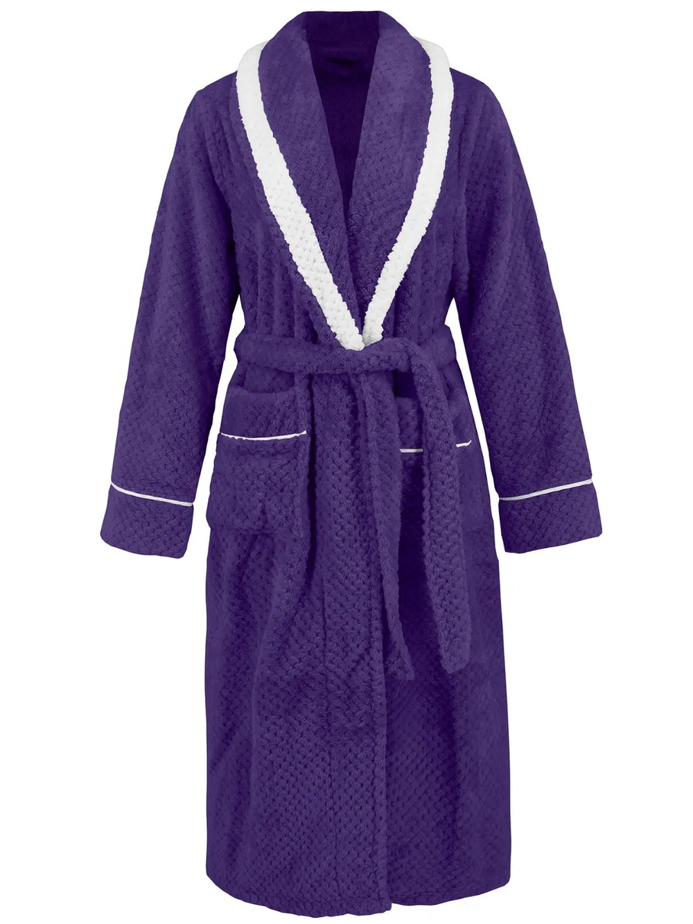 Women's Lounge Nightgown with Contrast Trim