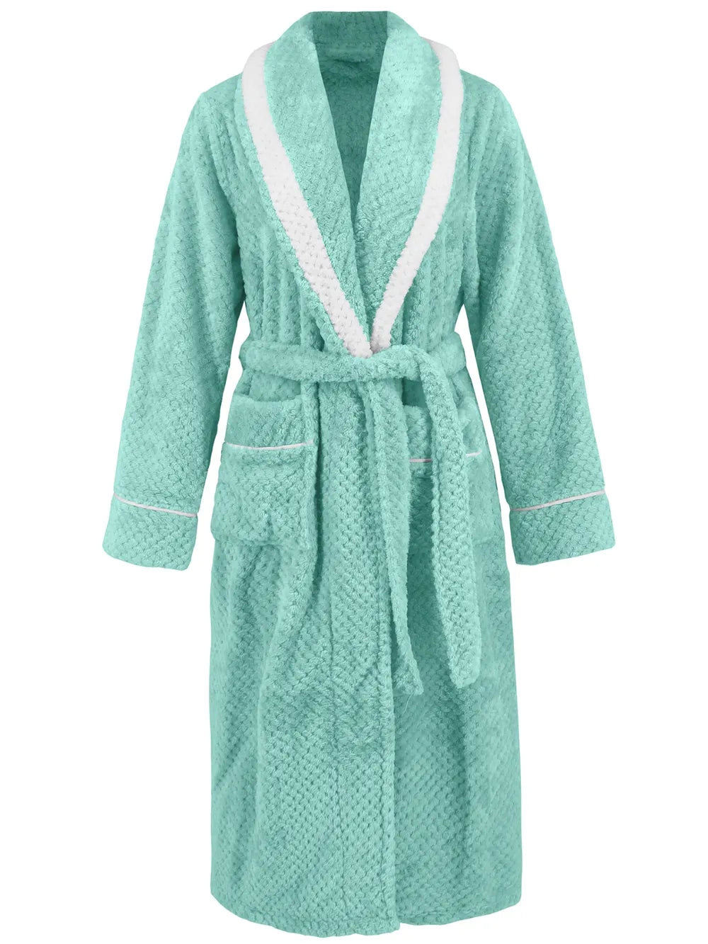 Women's Lounge Nightgown with Contrast Trim