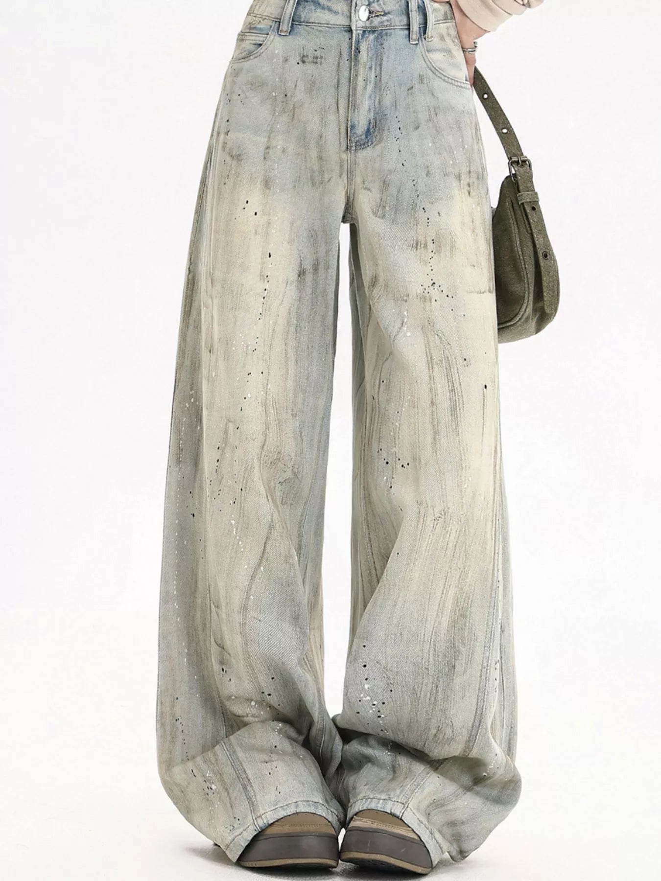 Men's Pants – Vintage Wash Wide Leg