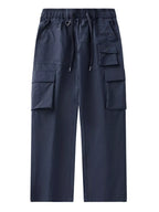 Men's Plus Size Wide Leg Pocketed Pants