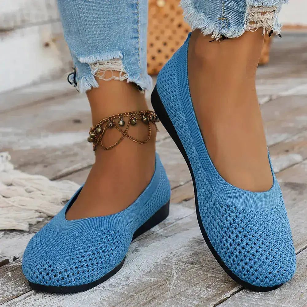 Breathable Mesh Slip-Ons for Women by Parfymia