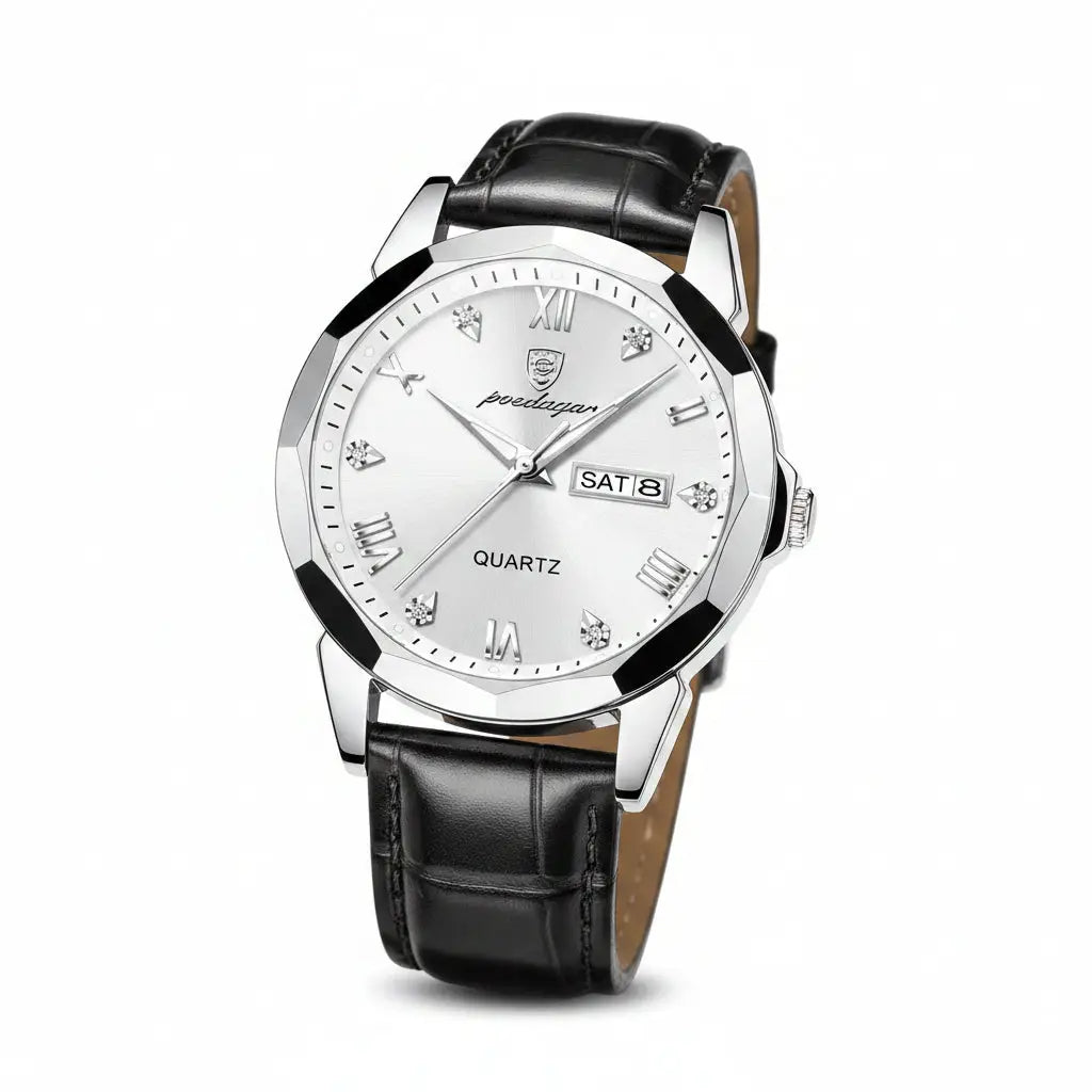 Belt Style Men's Waterproof Luminous Fashion Quartz Watch Dropshipman