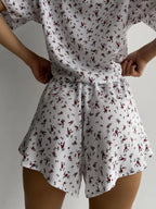 Women's Loungewear Set – Floral Print