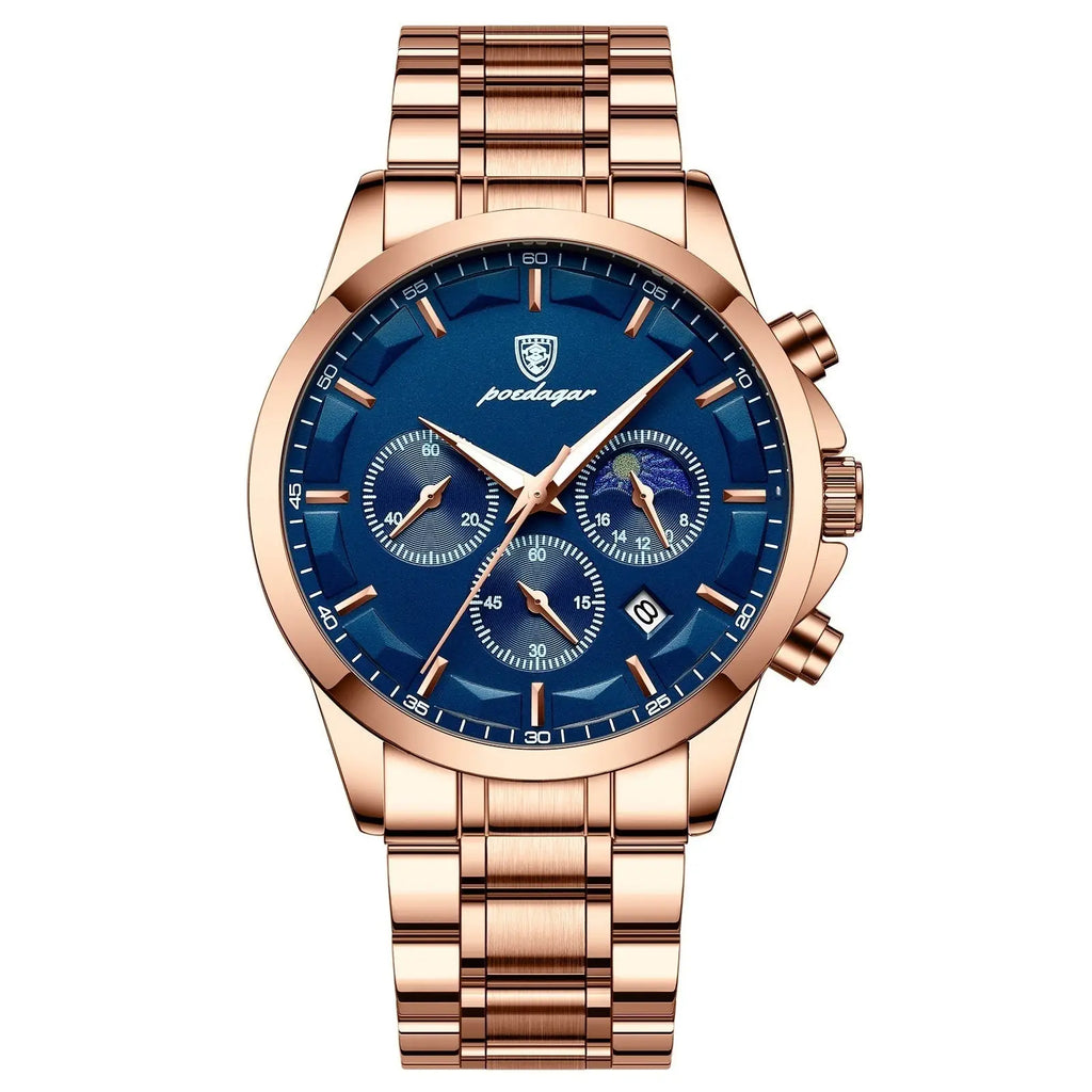 Men's Waterproof Multifunctional Sports Quartz Watch Dropshipman