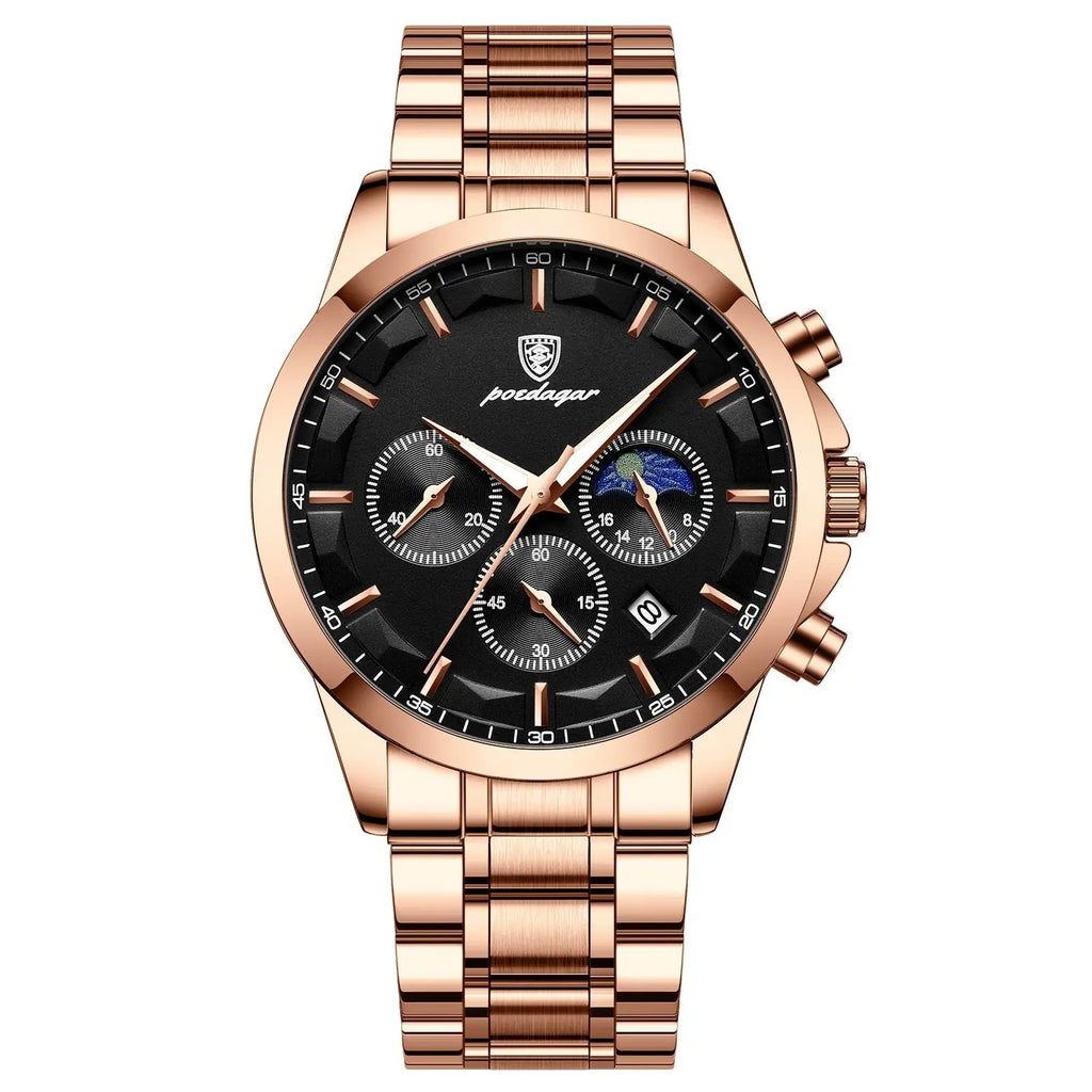 Men's Waterproof Multifunctional Sports Quartz Watch Dropshipman