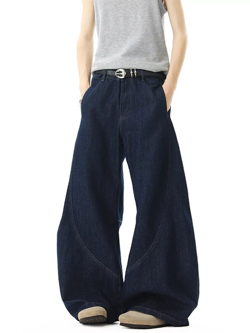 Men's Pants Wide Leg Plus Size