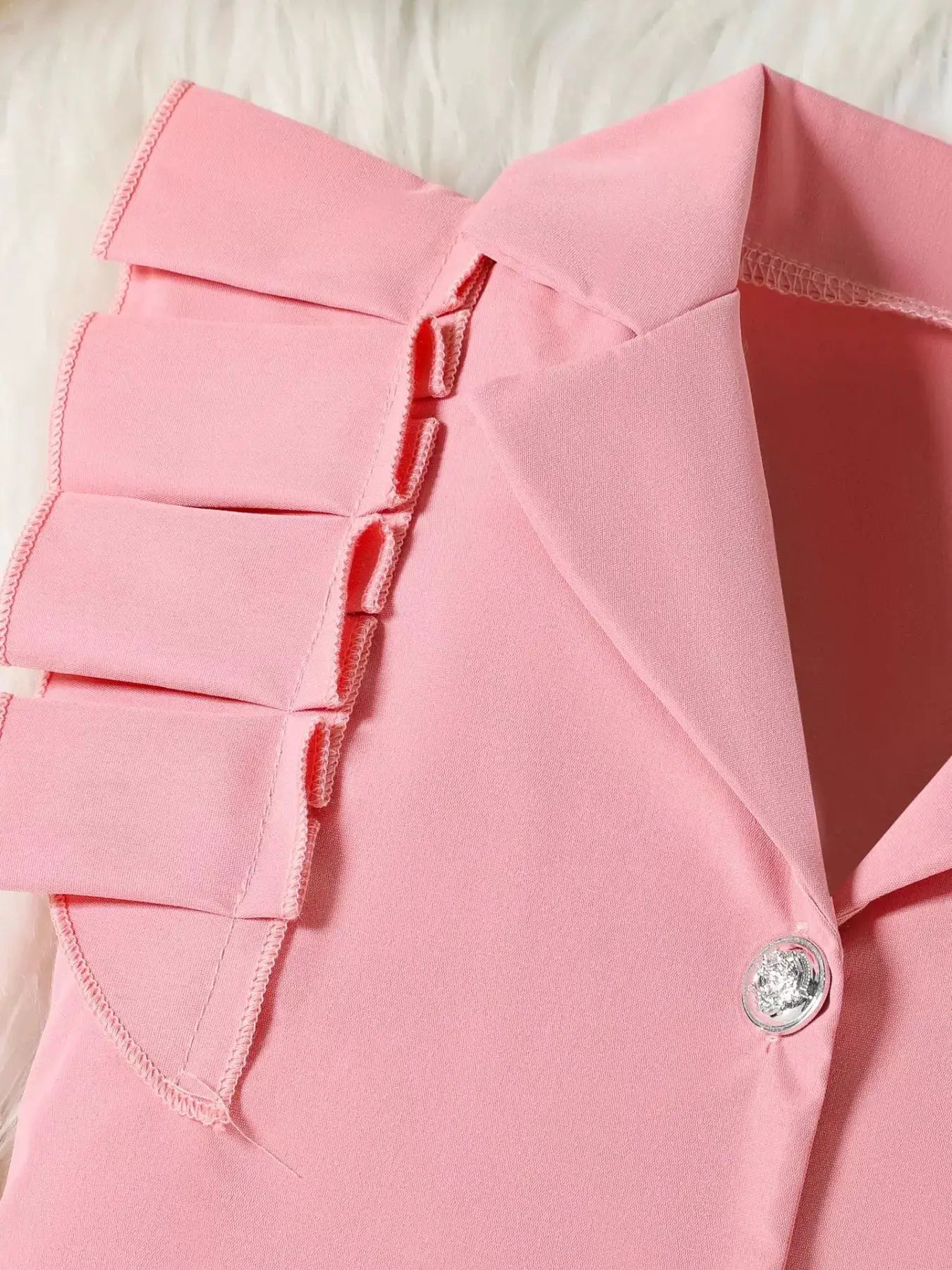 Girls Cami Top And Button Detail Pleated Skirt Set — Parfymia