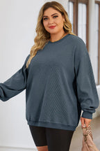 Women's Plus Size Sweatshirt – Dropped Shoulder