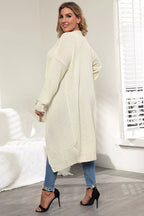 Women's Plus Size Open Front Cardigan