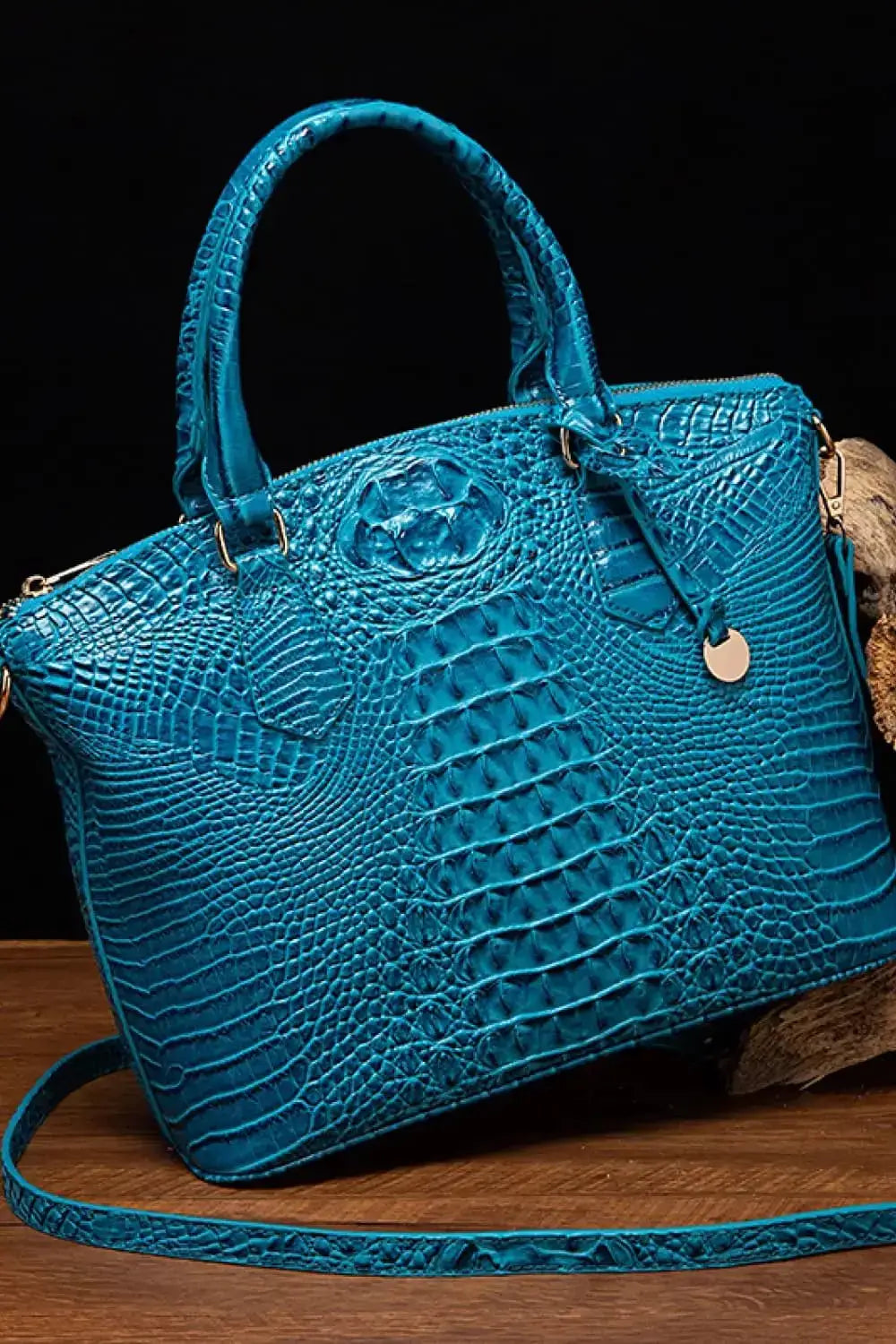 PU Leather Handbag Medium Size with Polyester Lining by Parfymia