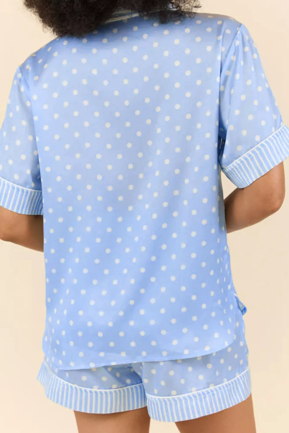 Women's Pajama Set – Dotted Print