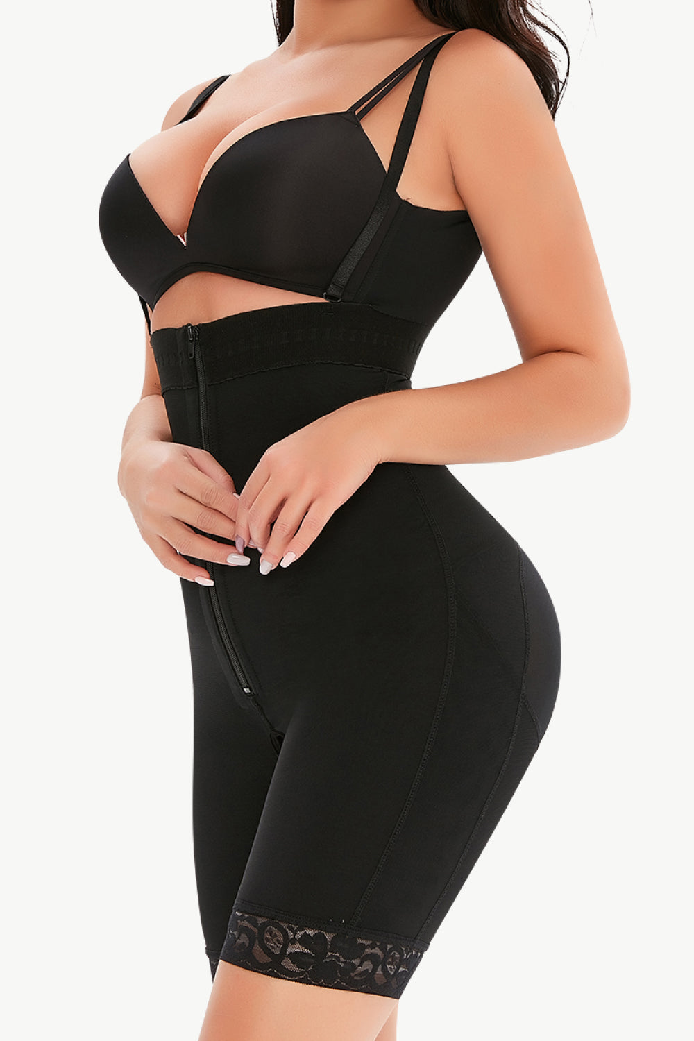 Women's Shaping Bodysuit with Lace Detail