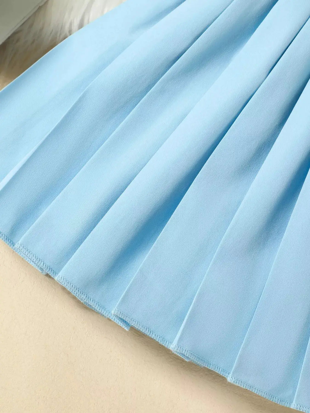 Girls Cami Top And Button Detail Pleated Skirt Set — Parfymia