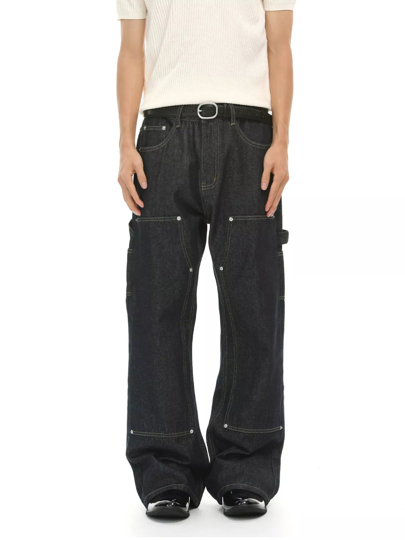 Men's Loose Fit Jeans in Blue