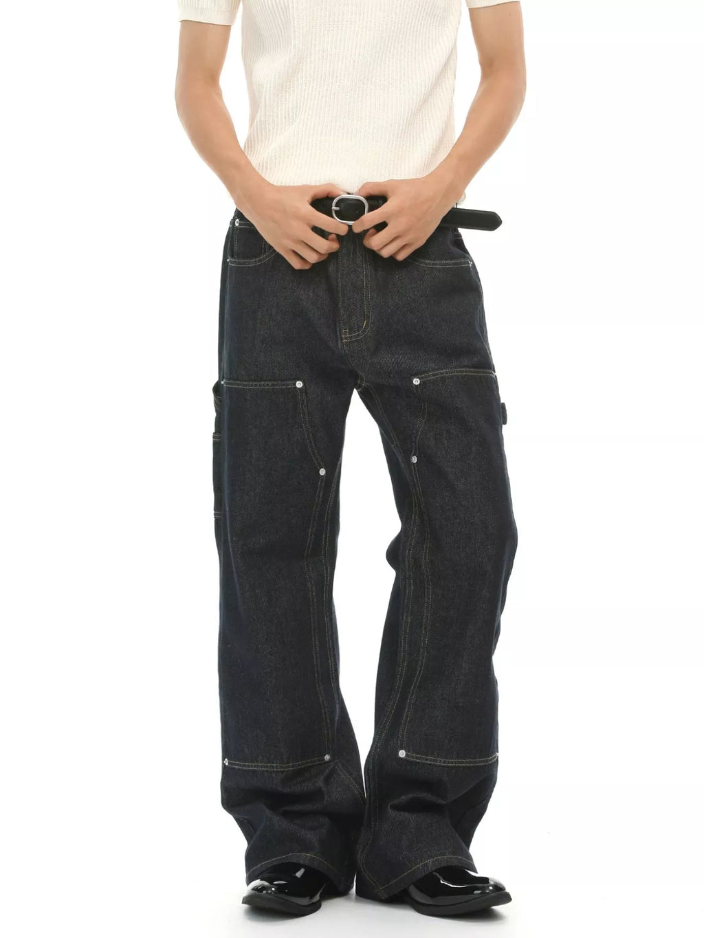 Men's Loose Fit Jeans in Blue
