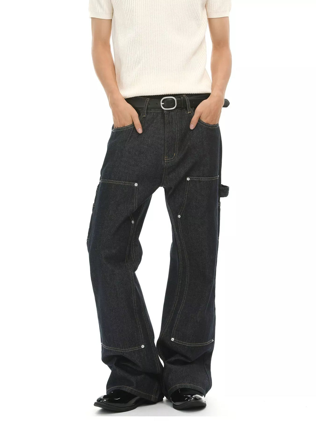 Men's Loose Fit Jeans in Blue
