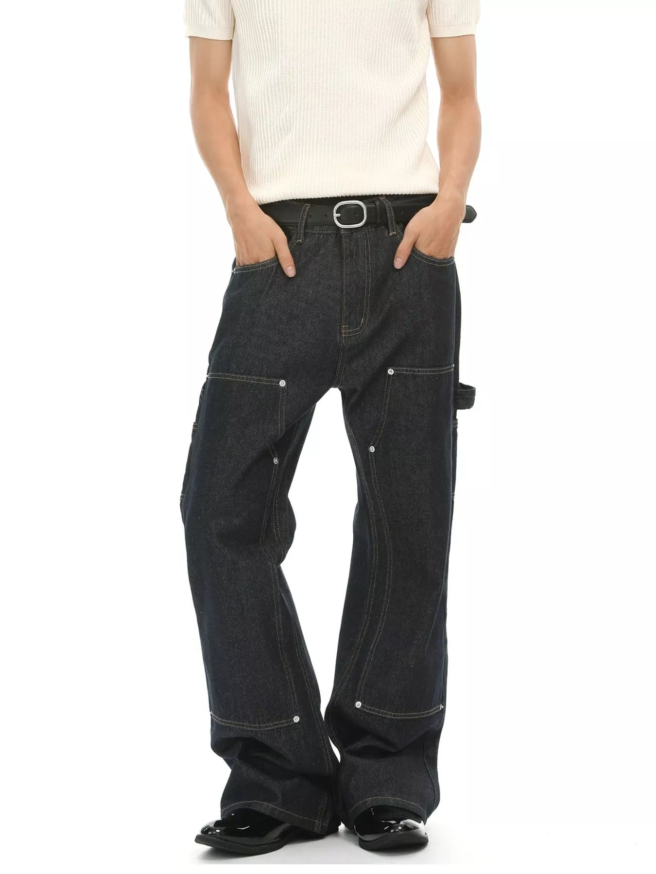 Men's Loose Fit Jeans in Blue