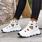 Women's Cutout Platform Sneakers