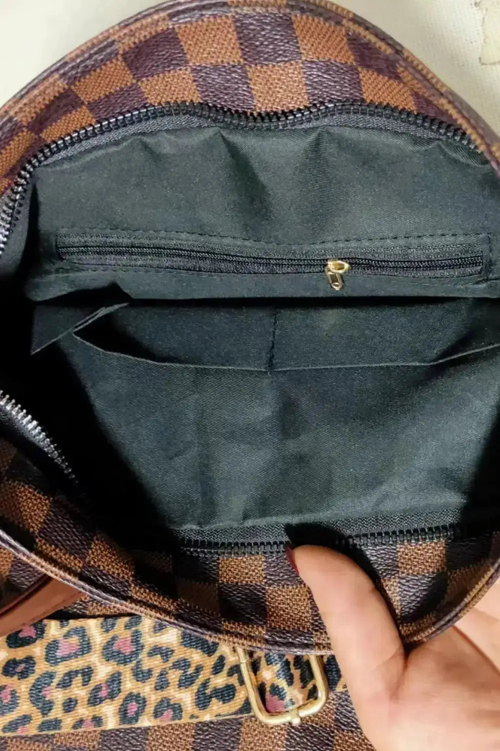 PU Leather Shoulder Bag Adored with Tassel by Parfymia