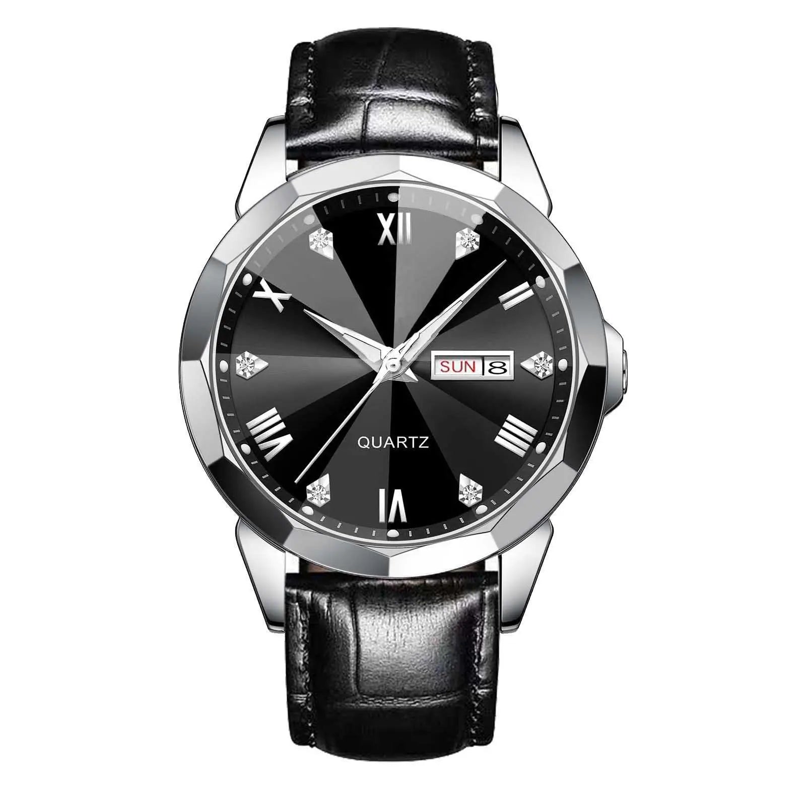 Men's Business Watch – Double Calendar High-Grade Quartz Dropshipman